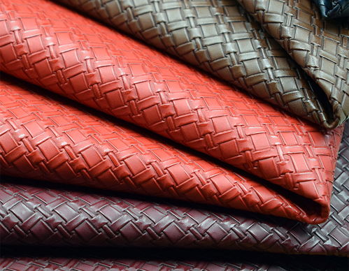 f4009 鞋材pu小編織紋